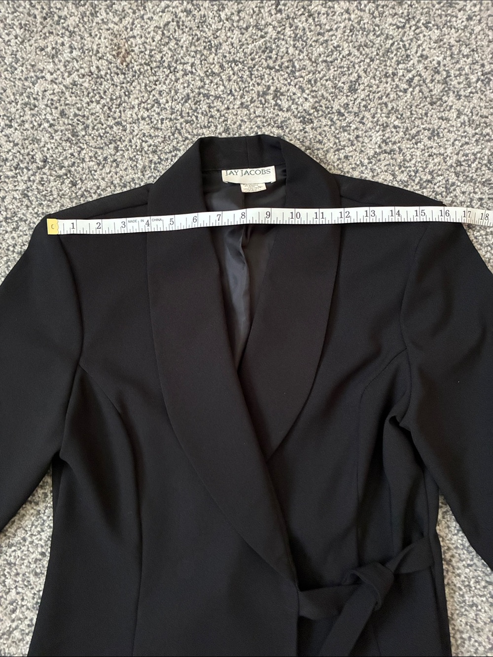 Women’s Jay Jacob’s black blazer. Size M - Picture 3 of 7